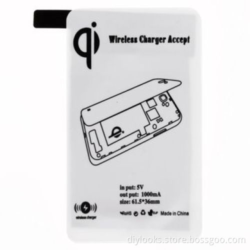 5V 1000mAh Wireless Mobile Charge Receiver for Qi Standard